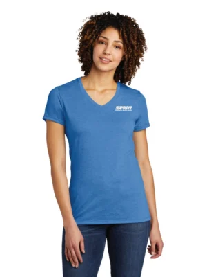 AL2018  Allmade® Women’s Tri-Blend V-Neck Tee