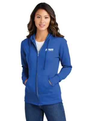 LPC78ZH - Port & Company® Women's Core Fleece Full-Zip Hooded Sweatshirt