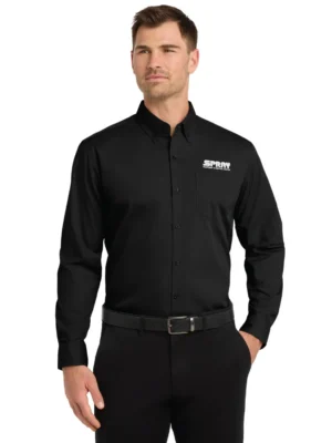 TW100 - Port Authority® Tall Long Sleeve Carefree Poplin Shirt
